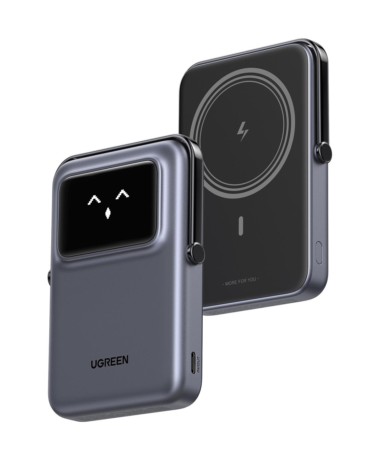 UGREEN Uno MagSafe 10.000 mAh 20W Powerbank, Siyah
