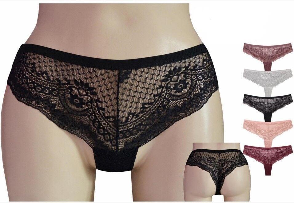 Dantelli Siyah Brazilian Külot