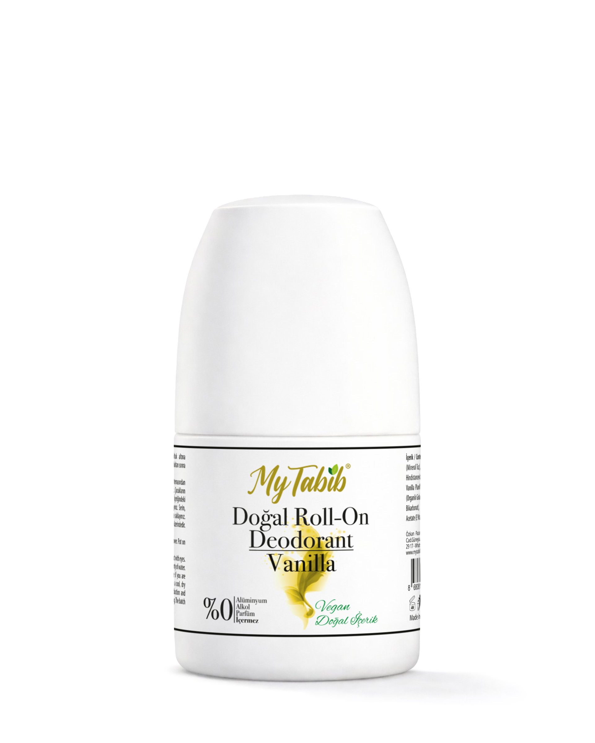 DOĞAL DEODORANT-ROLL-ON-VANİLYALI 50 ML