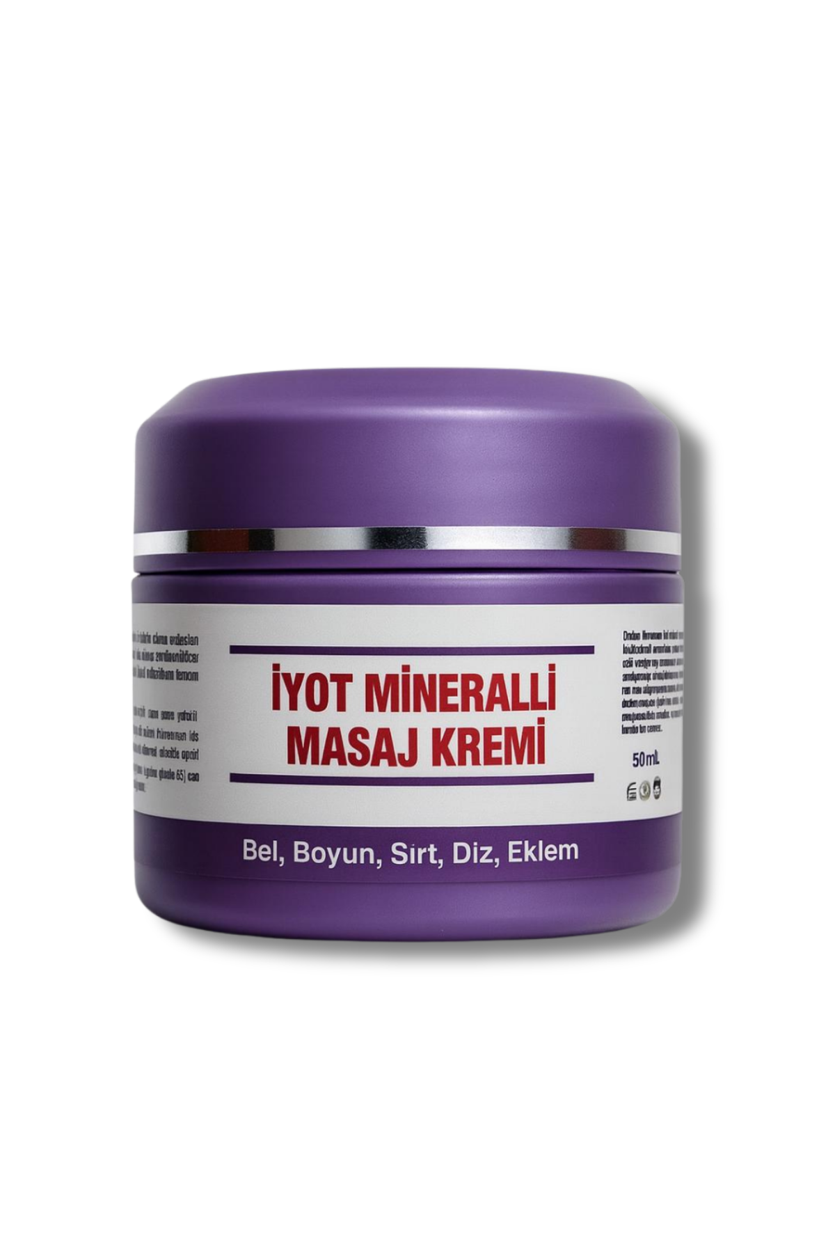 İYOT MİNERALLİ MASAJ-AĞRI- KREMİ 50 ML-Bel-Boyun-Sırt-Diz-Eklem