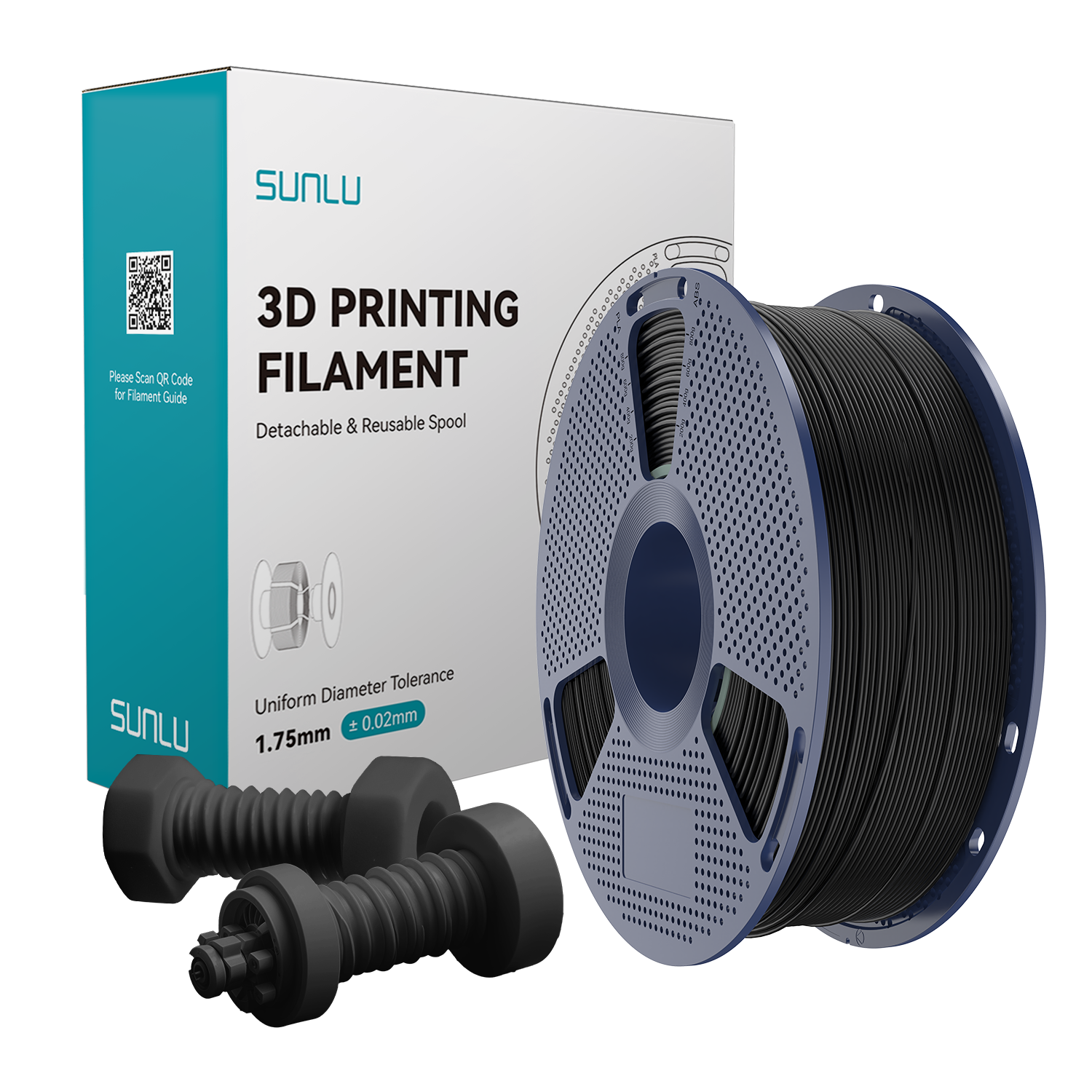 High Speed ABS Filament Black