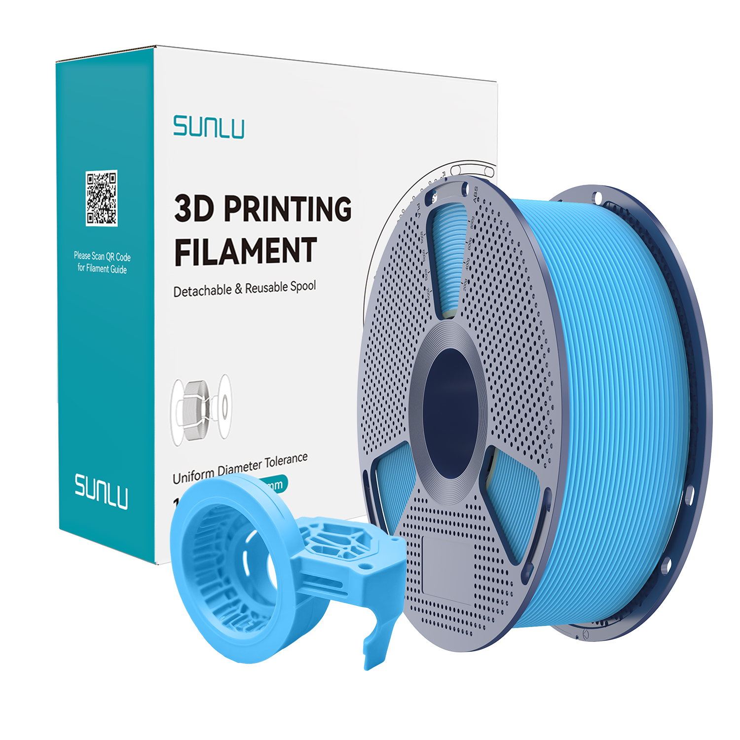 SUNLU High Speed Matte PETG Filament Sky Blue