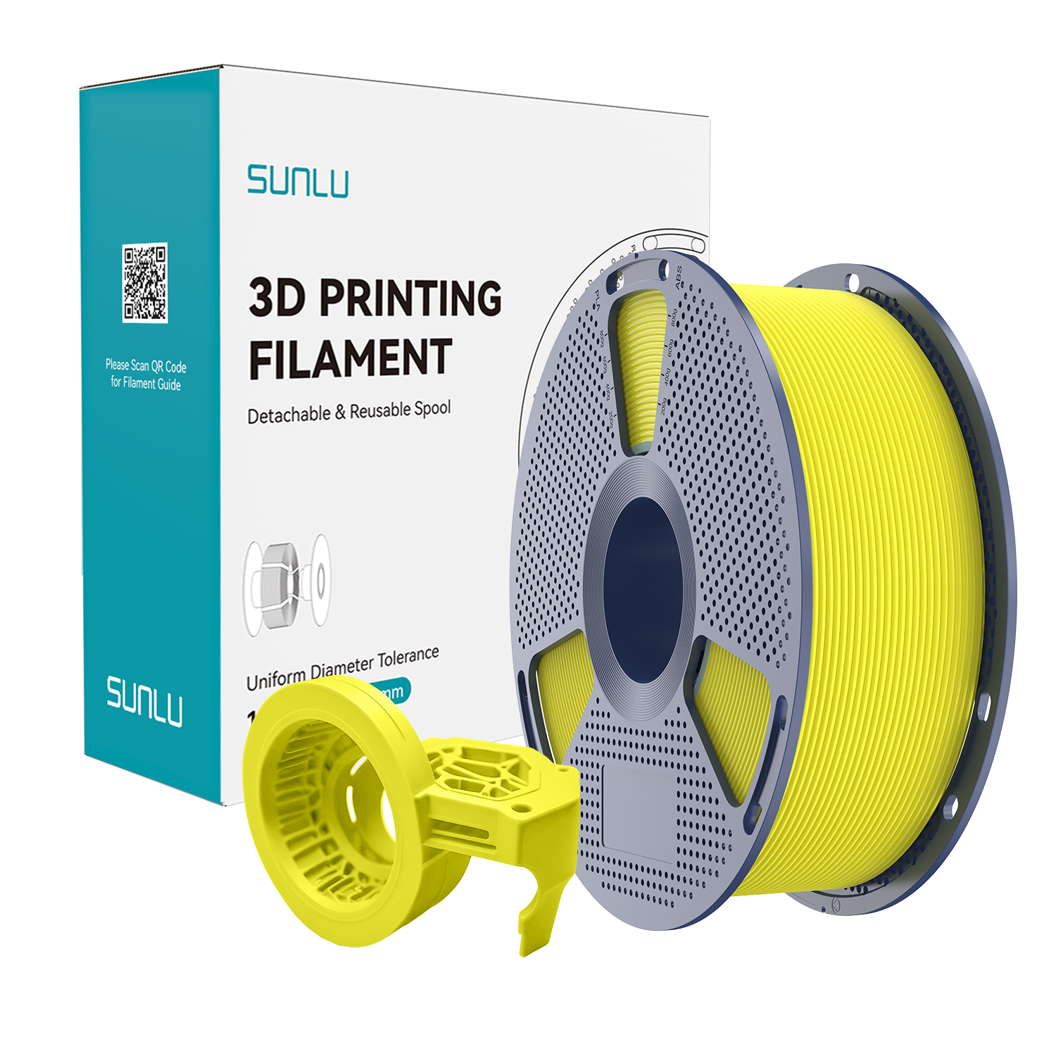 SUNLU High Speed Matte PETG Filament Yellow