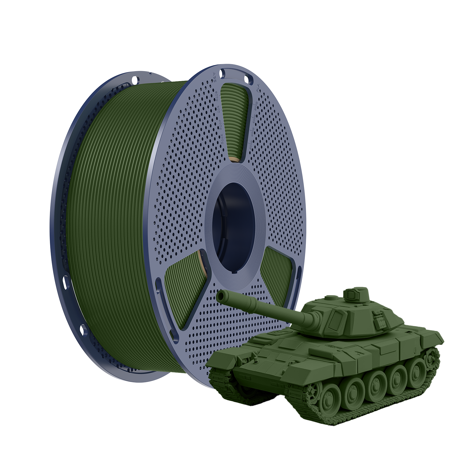 SUNLU High Speed PLA+ Filament Olive Green