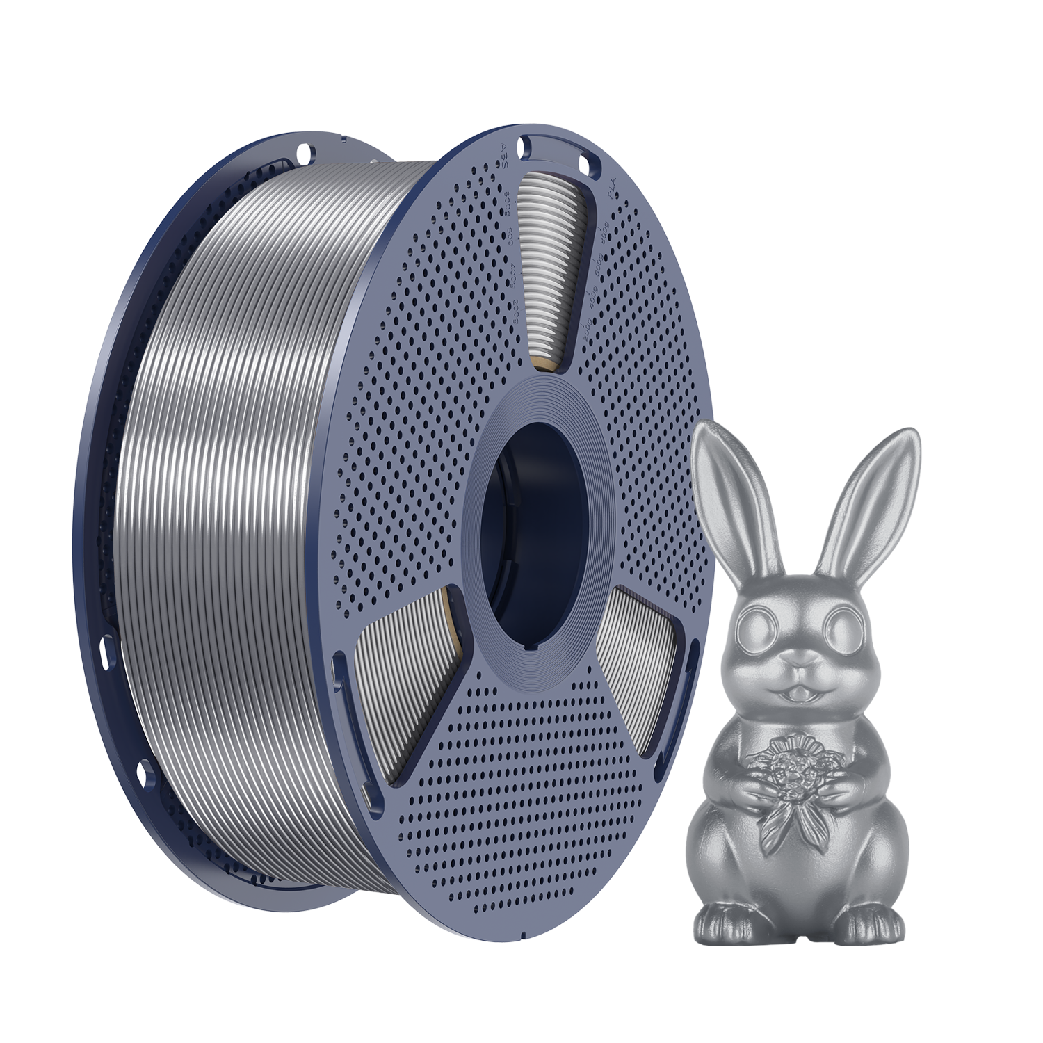 SUNLU Silk PLA+ Filament Grey
