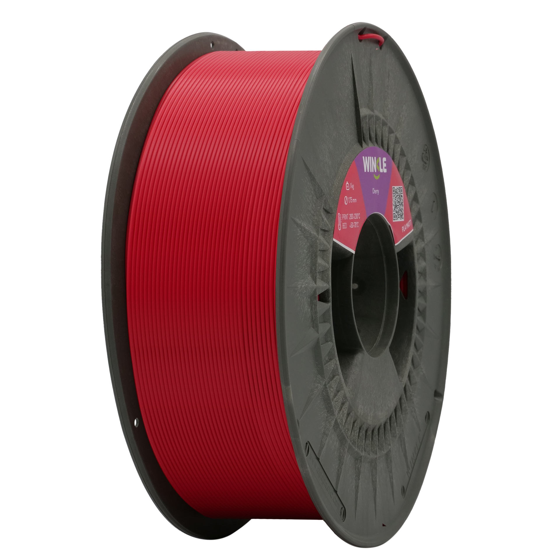 WINKLE Matte PLA Filament Raspberry Red