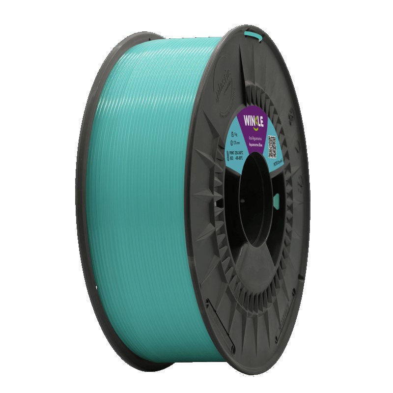 WINKLE PETG Filament Crystal Aquamarine Blue