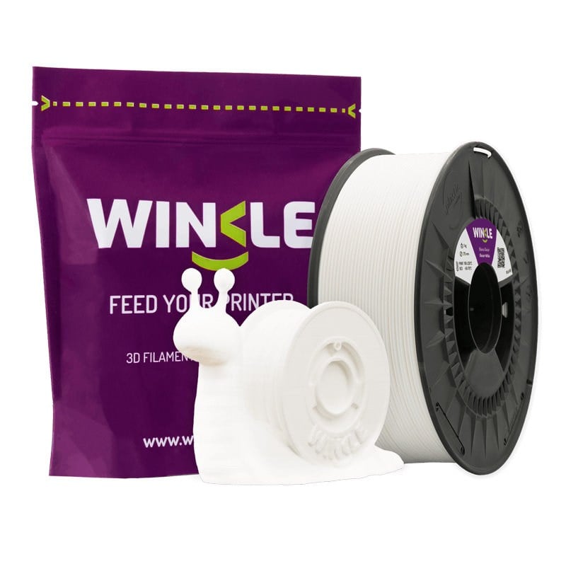 WINKLE PLA HD Filament Glacier White