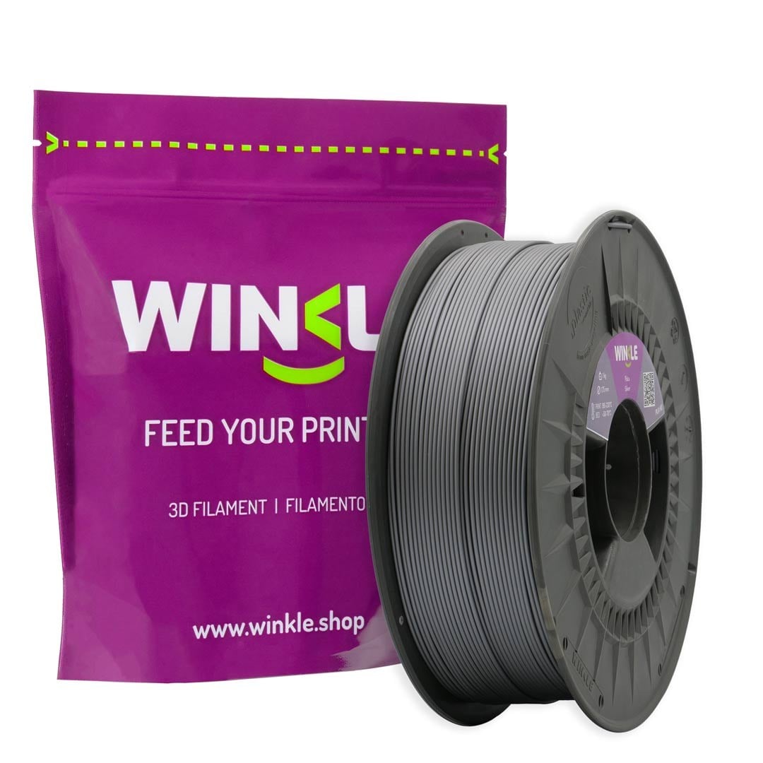 WINKLE PLA HD Filament Silver