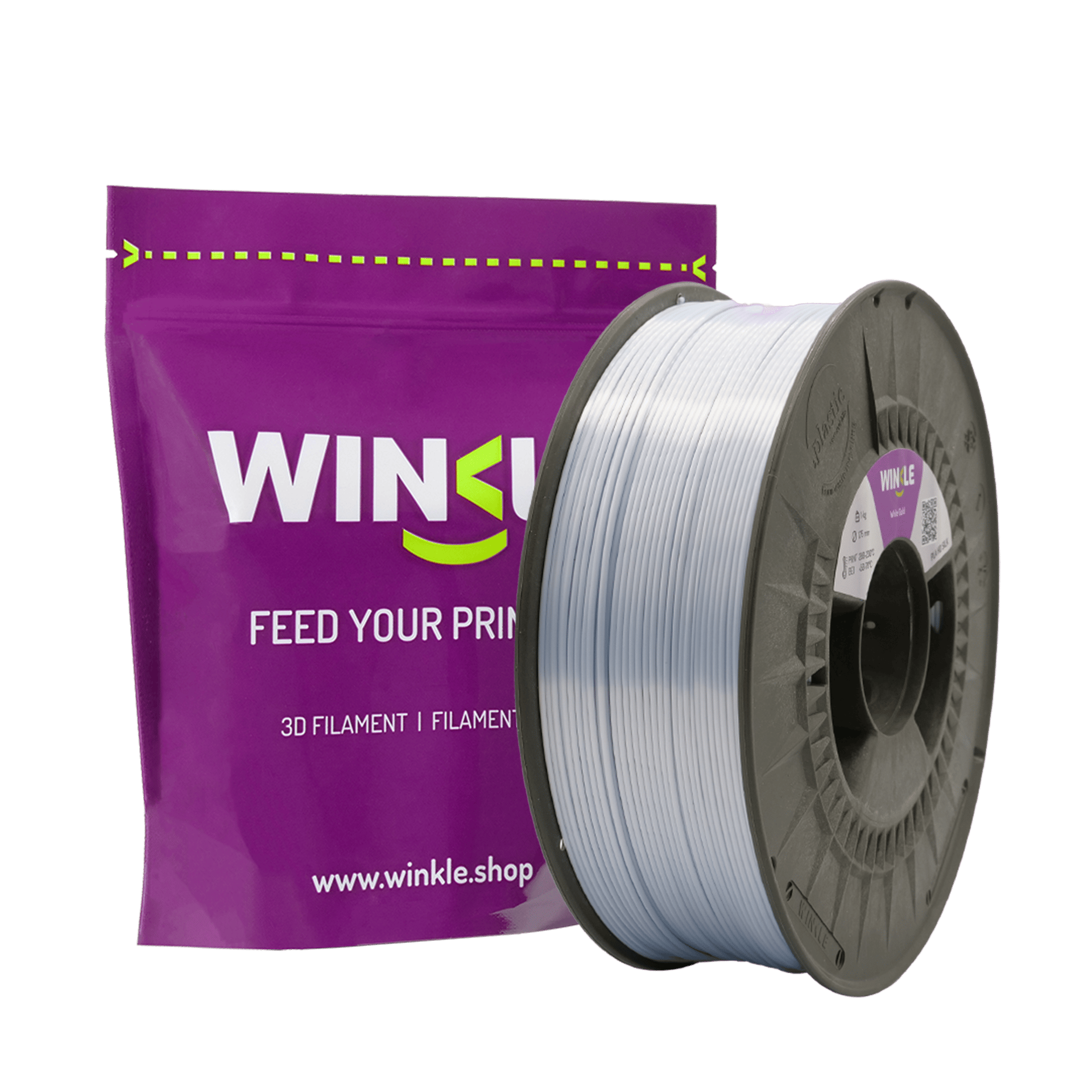WINKLE PLA SILK FILAMENT White Gold