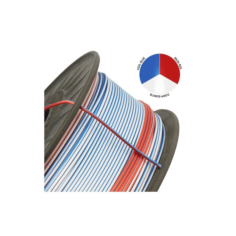 WINKLE PLA SILK MULTICOLOR Blue-Whıte-Red