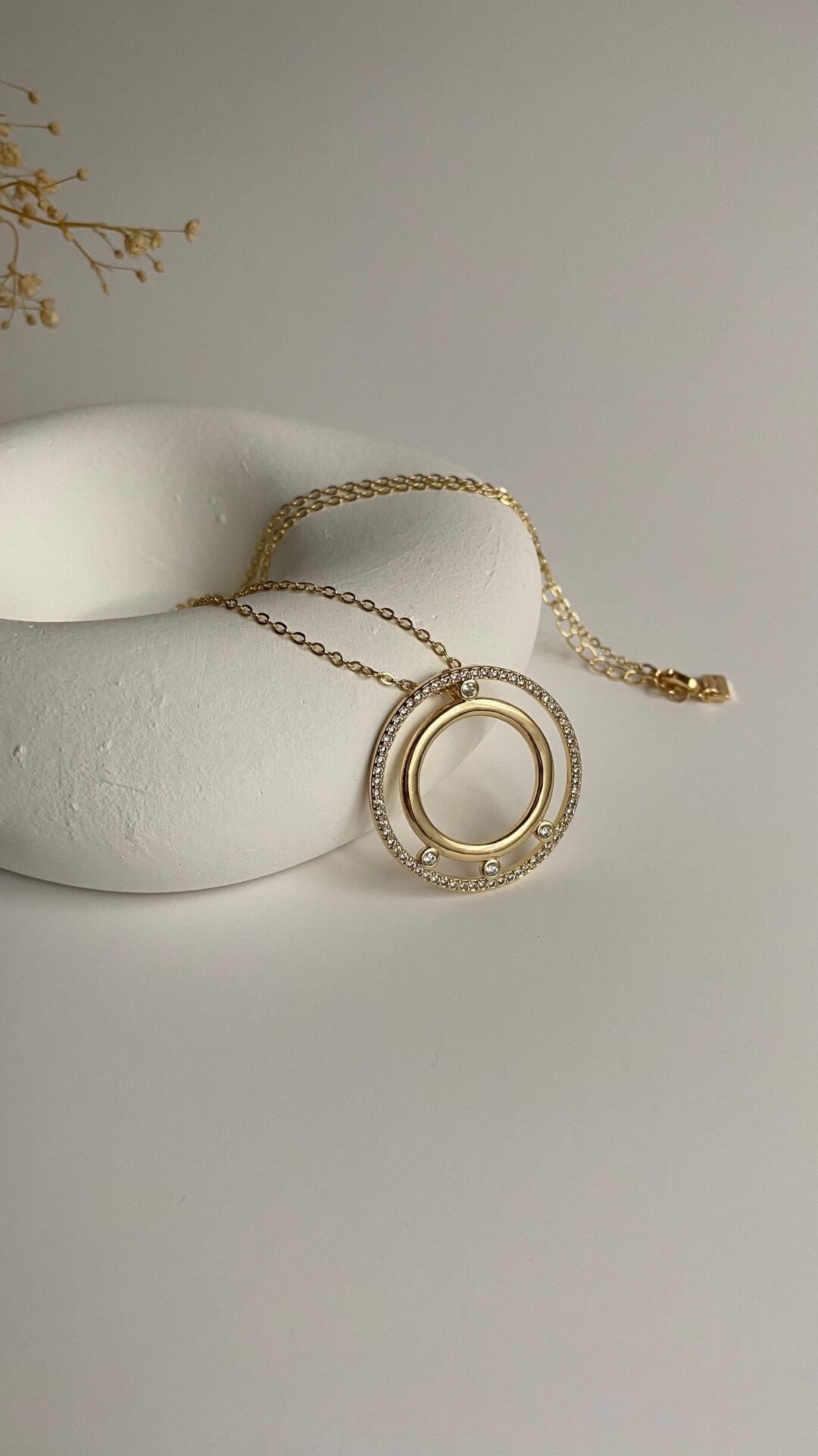 Gold marka model kolye