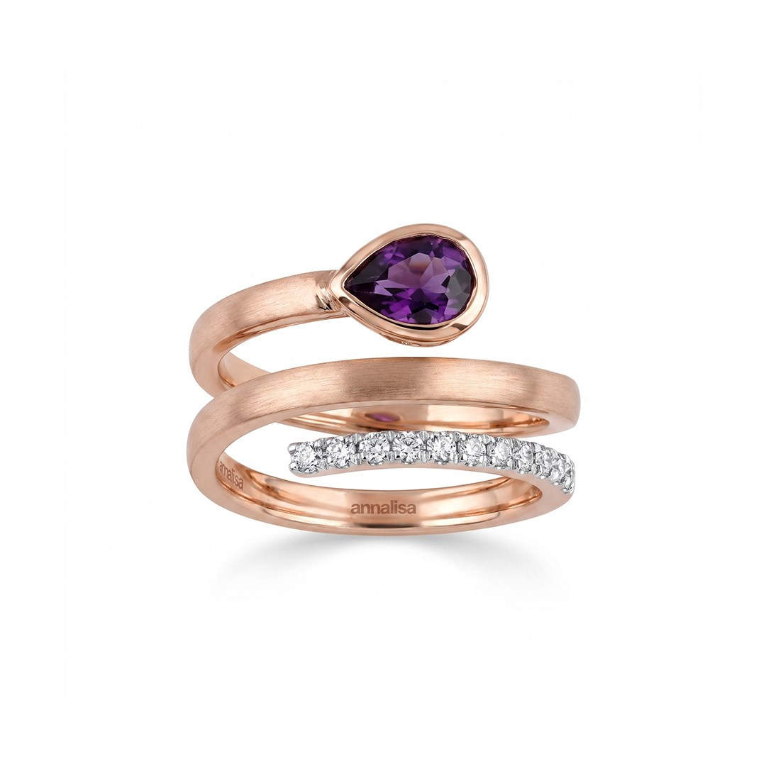 Tessera Ring-Heirloom Koleksiyonu-Annalisa Diamond