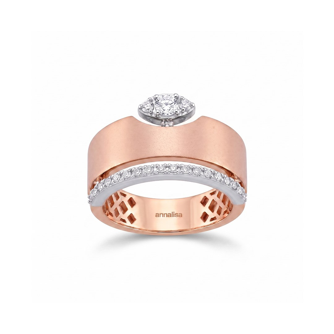 Elan Yüzük-Center Koleksiyonu-Annalisa Diamond