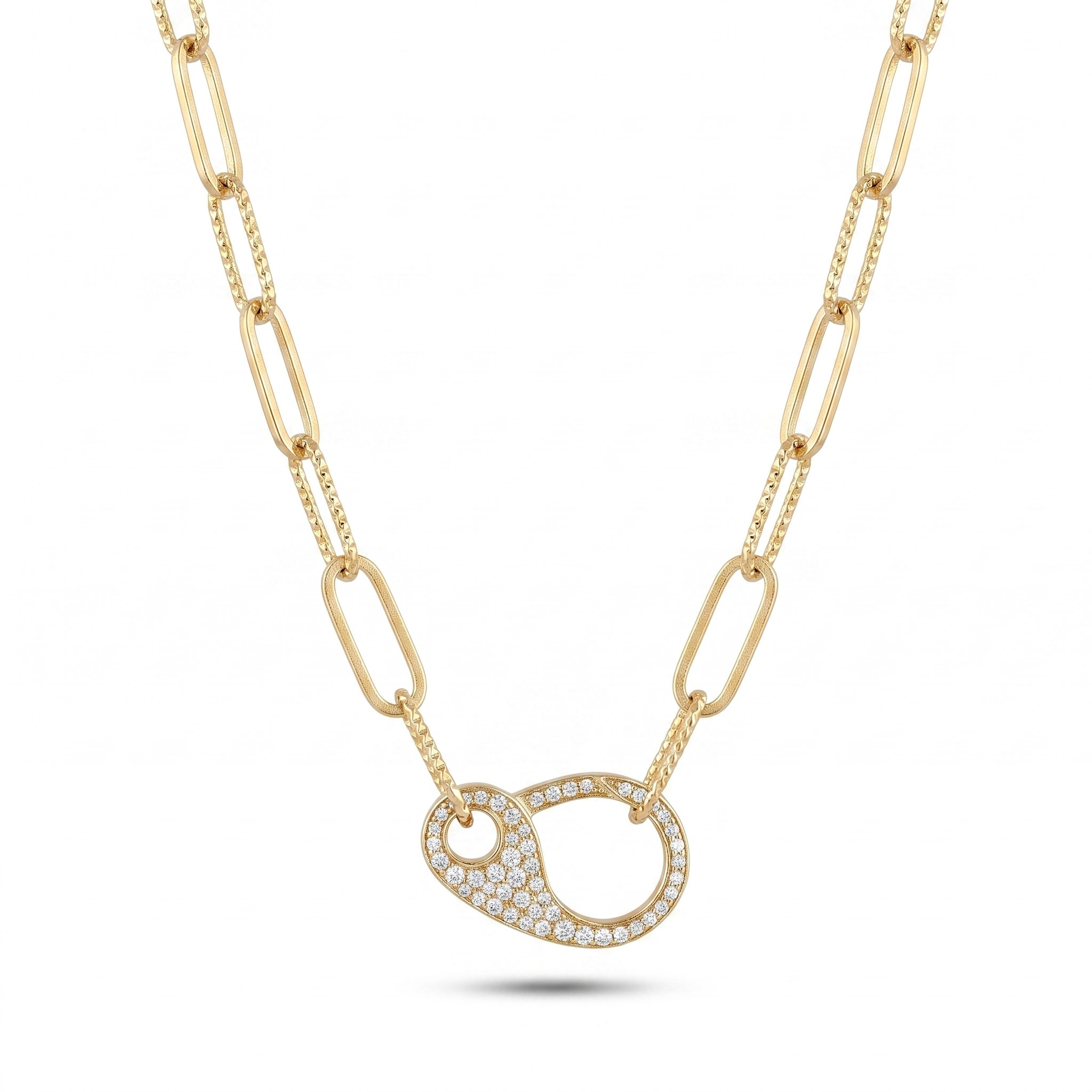 Infinite Bond Kolye-Love Lock Koleksiyonu-Annalisa Diamond
