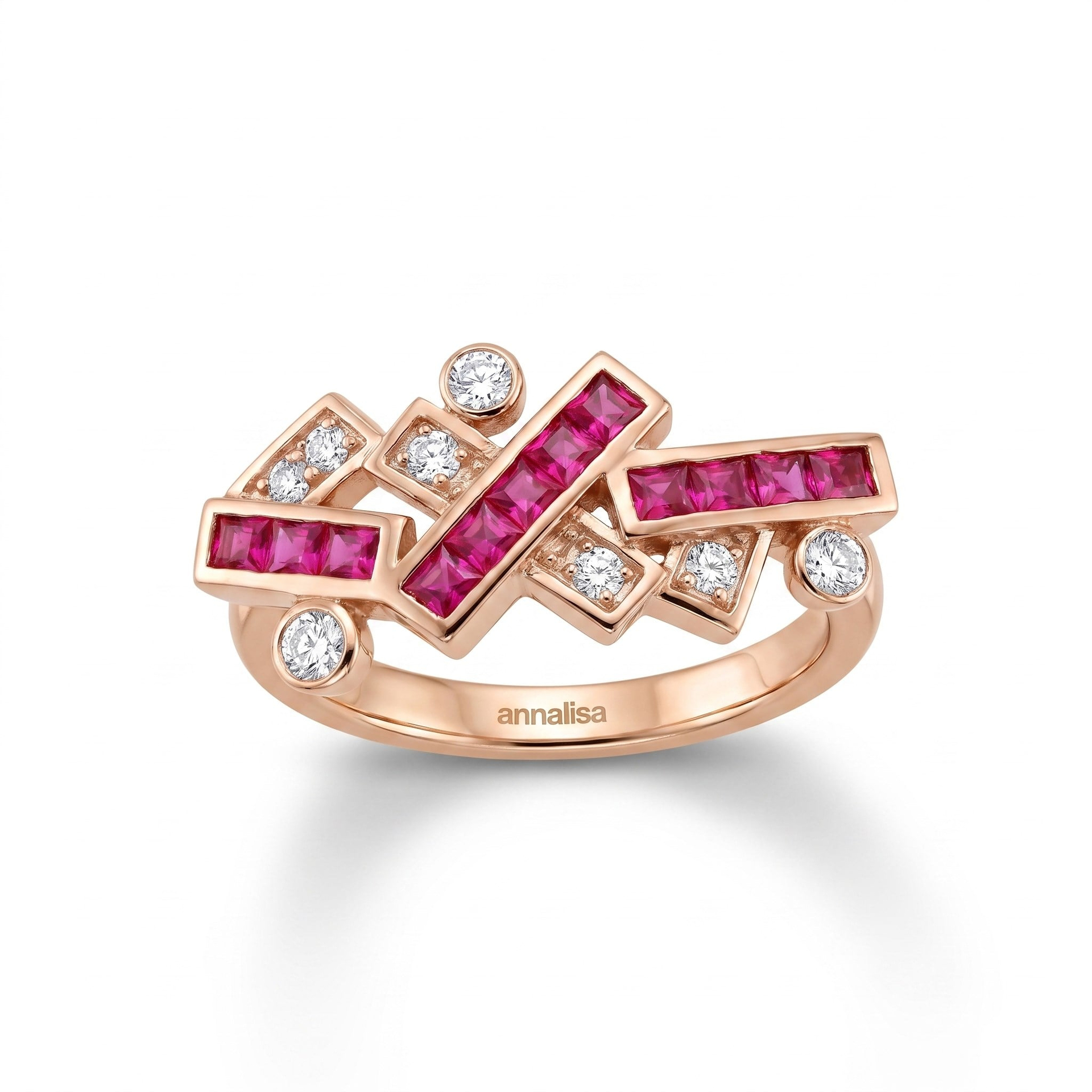Rhythm Ring-Frame Koleksiyonu-Annalisa Diamond