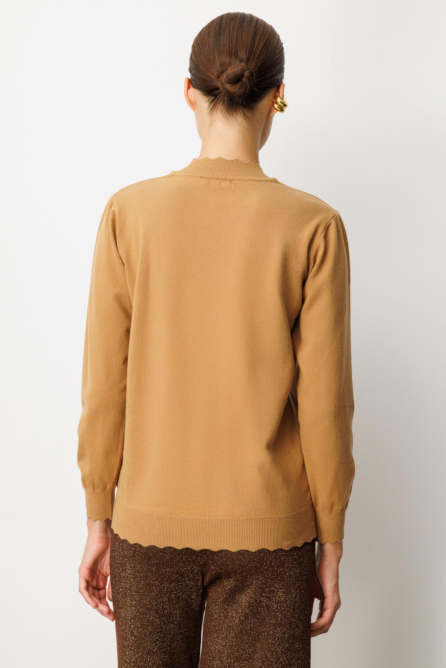 Angora Triko Kazak-CAMEL