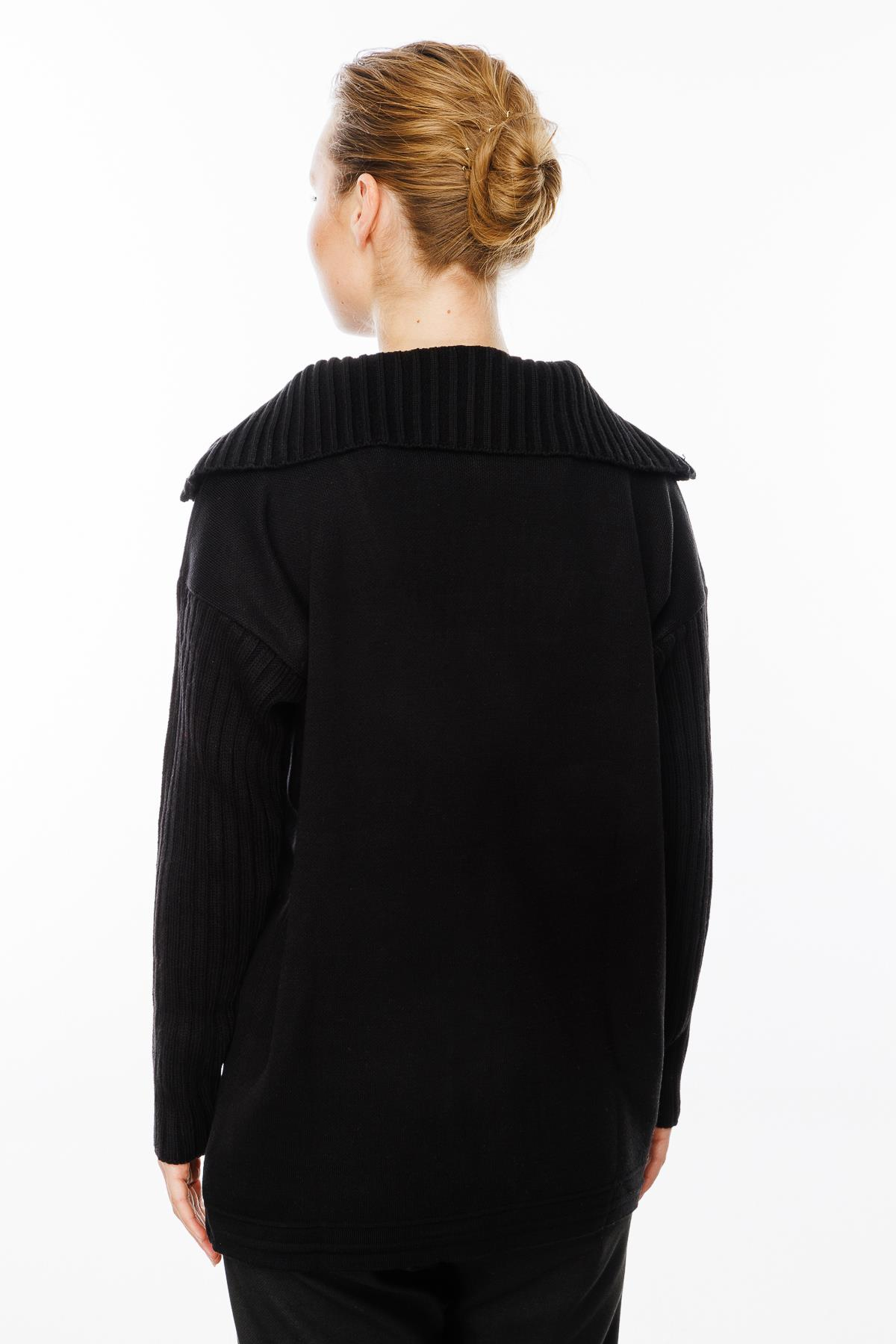 Baskı Detaylı Sweat Triko