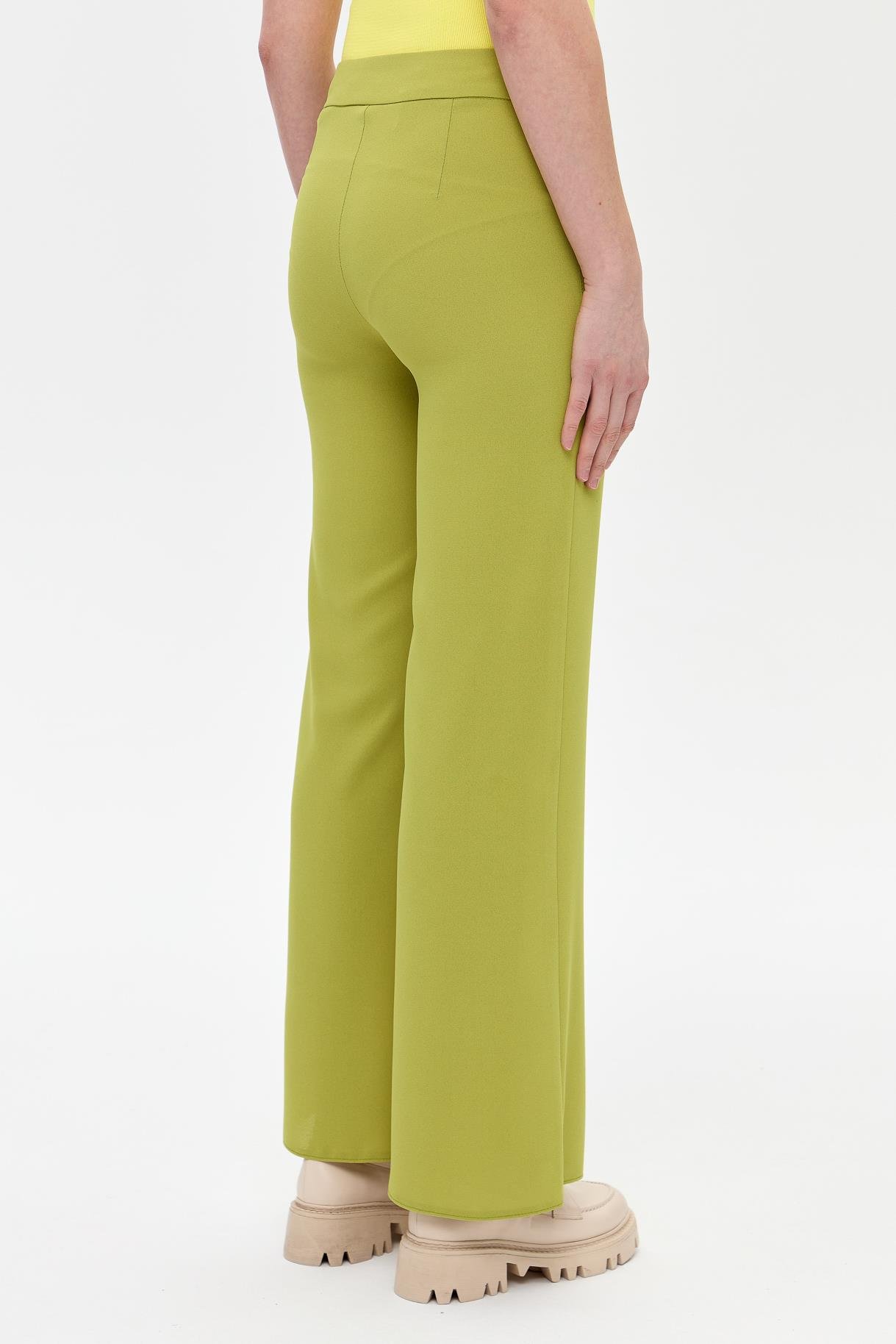 Bol Paça Klasik Pantolon - Y.YEŞİLİ