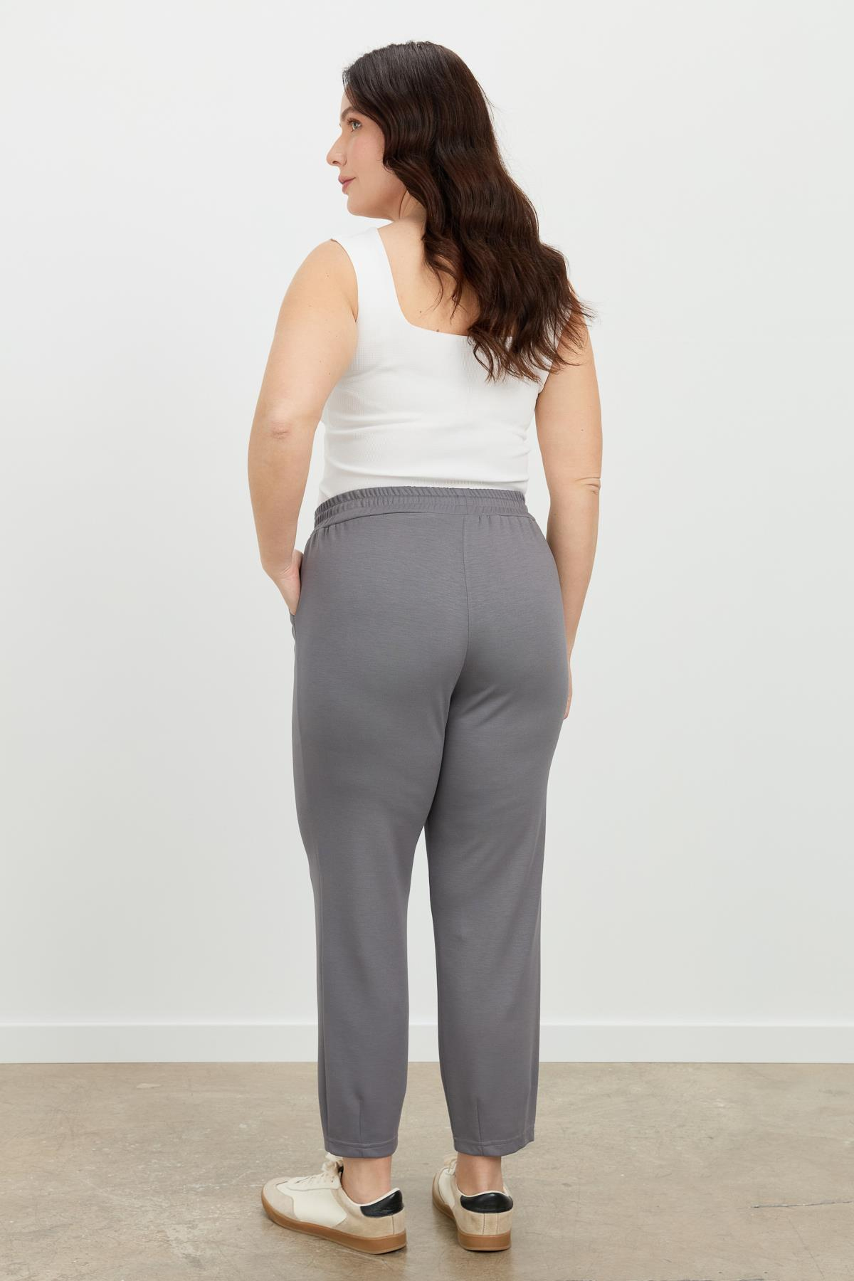 Büyük Beden Eşofman Pantolon-K.GRİ