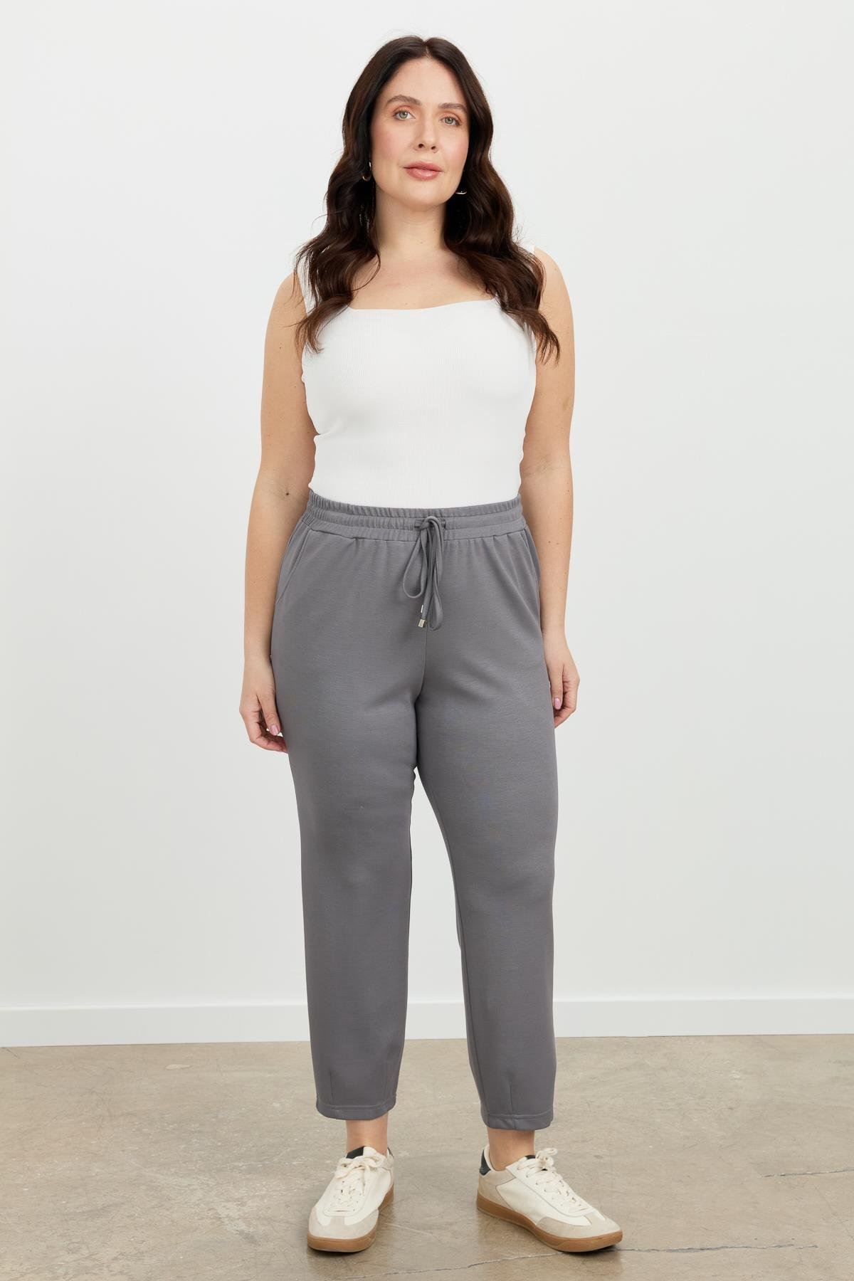 Büyük Beden Eşofman Pantolon-K.GRİ