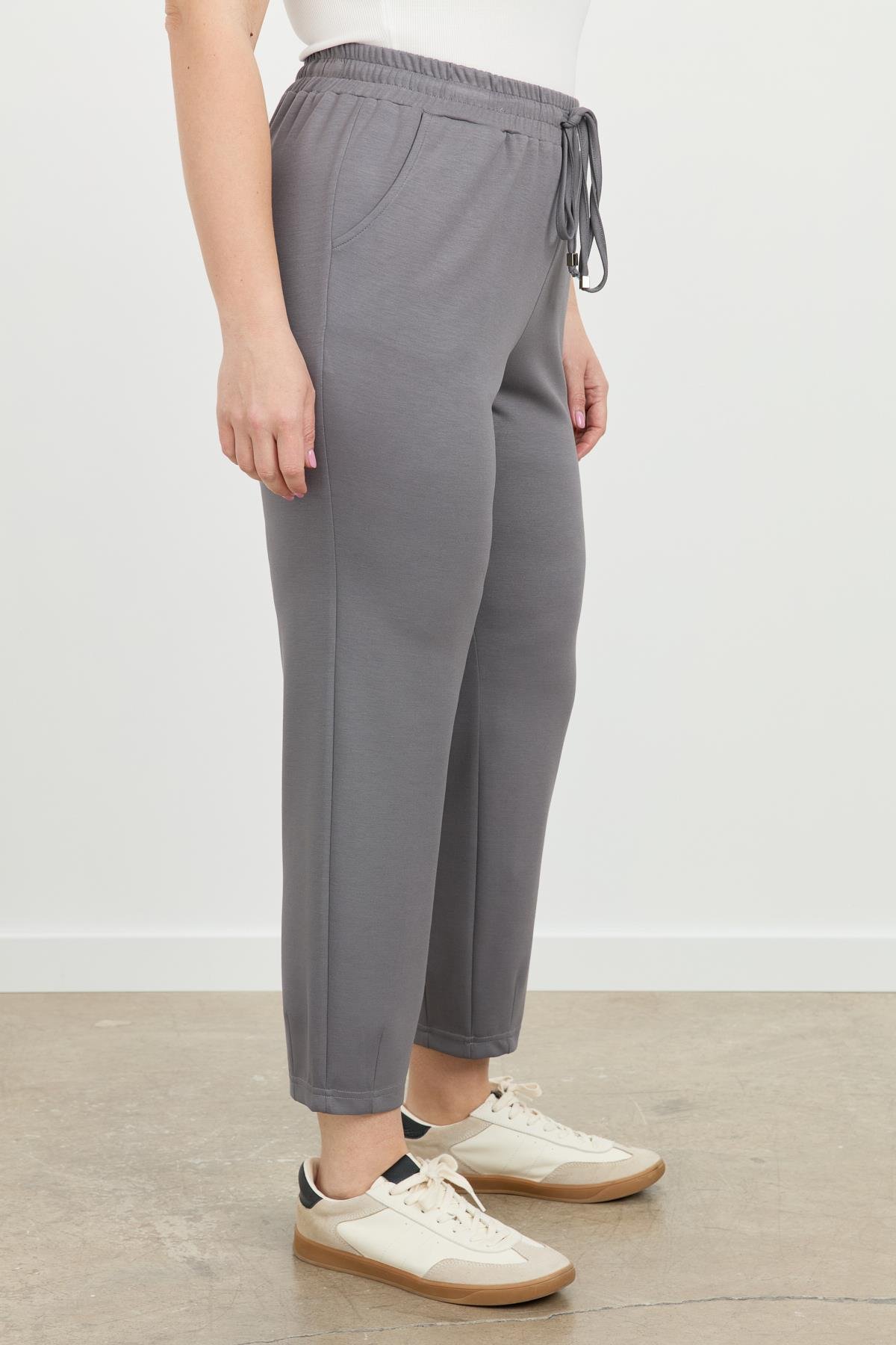 Büyük Beden Eşofman Pantolon-K.GRİ