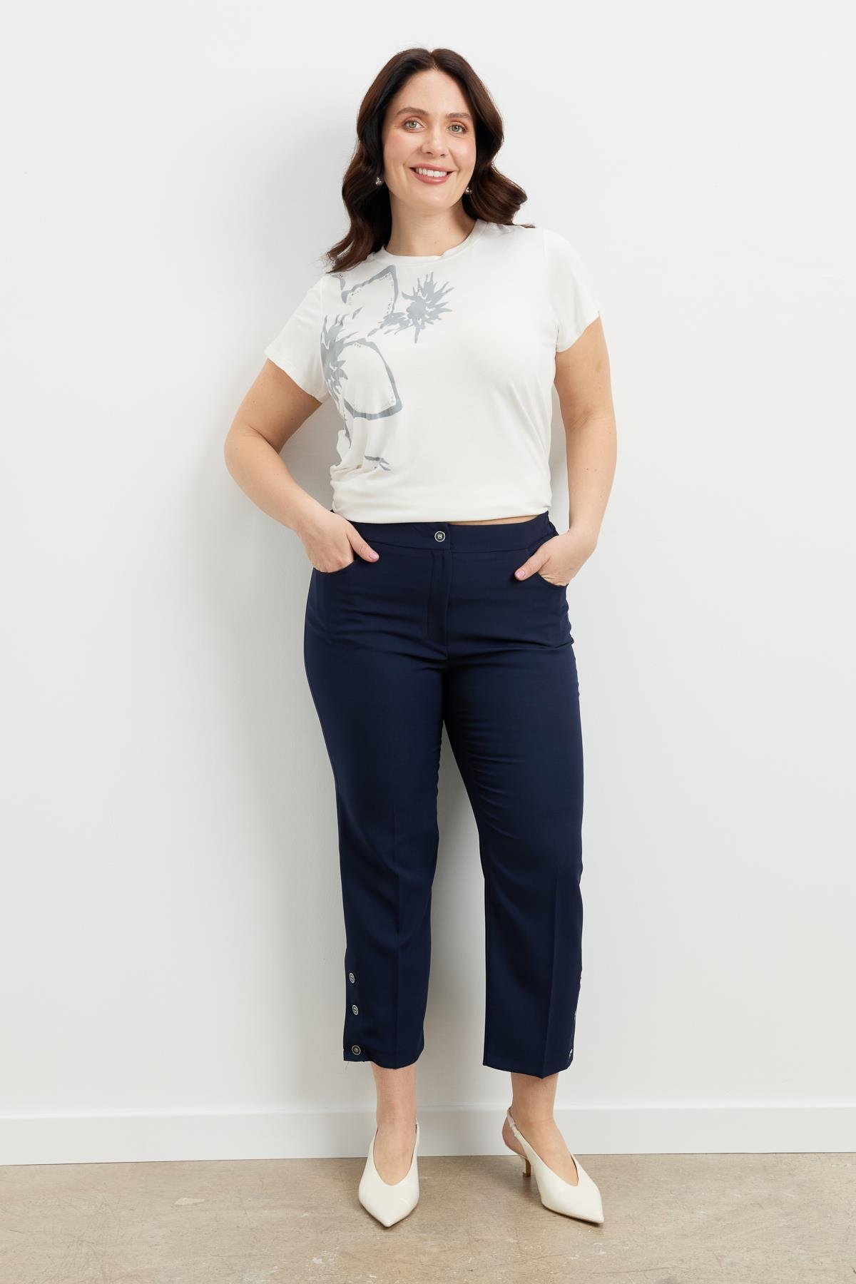 Büyük Beden Hürrem Pantolon-LACI