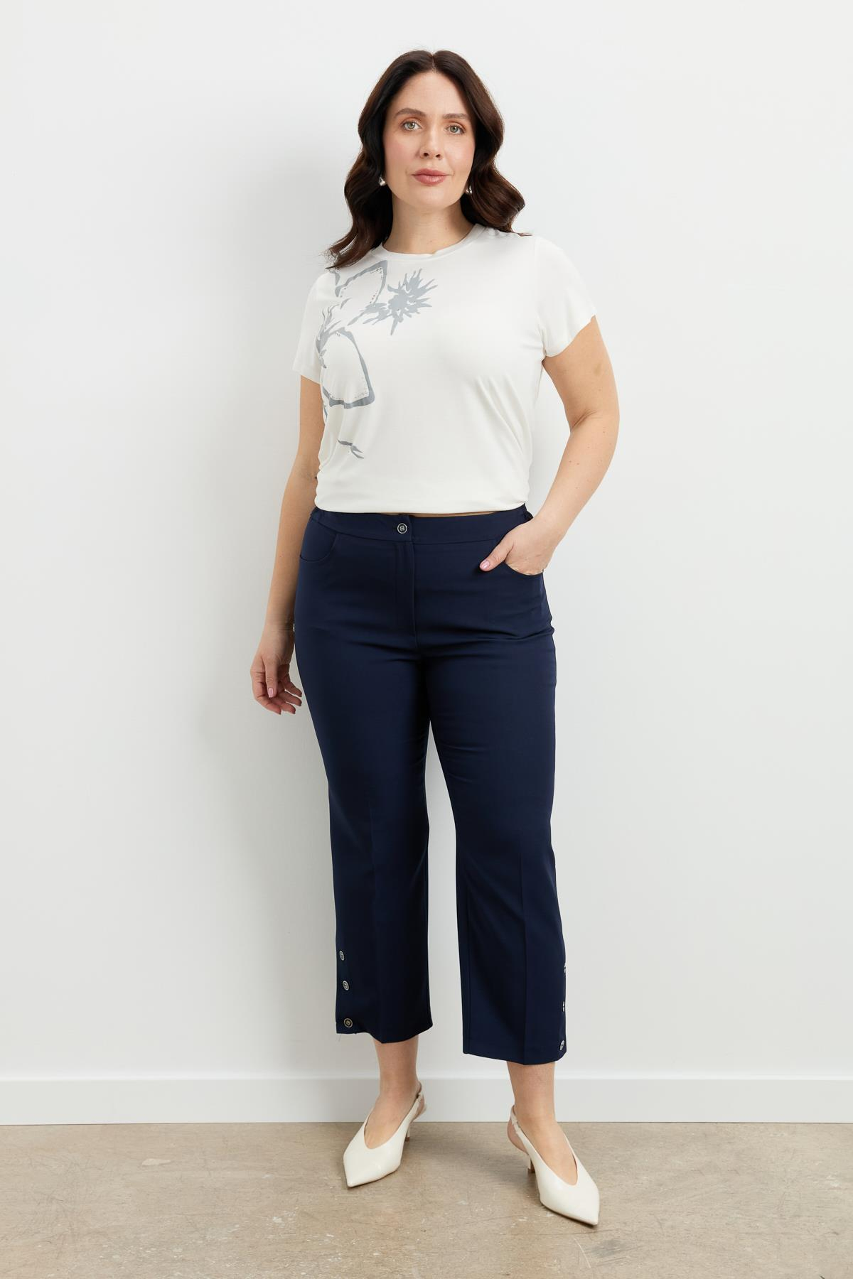 Büyük Beden Hürrem Pantolon-LACI