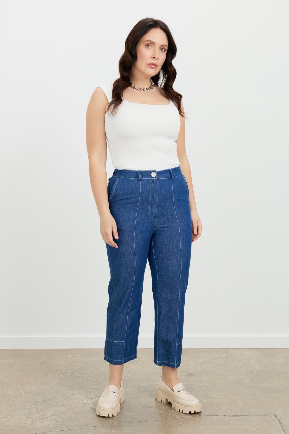 Büyük Beden Kot Pantolon-LACI