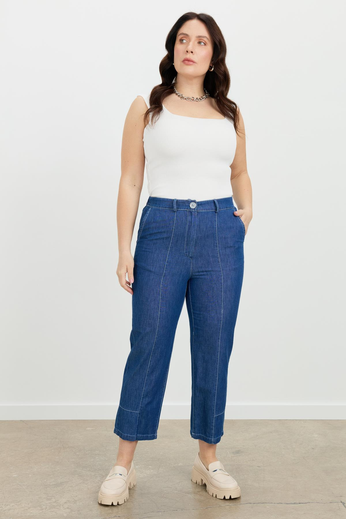 Büyük Beden Kot Pantolon-LACI