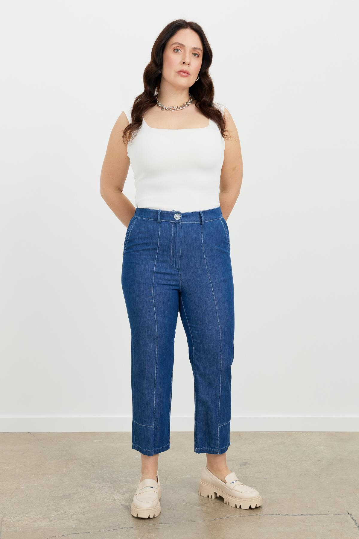 Büyük Beden Kot Pantolon-LACI