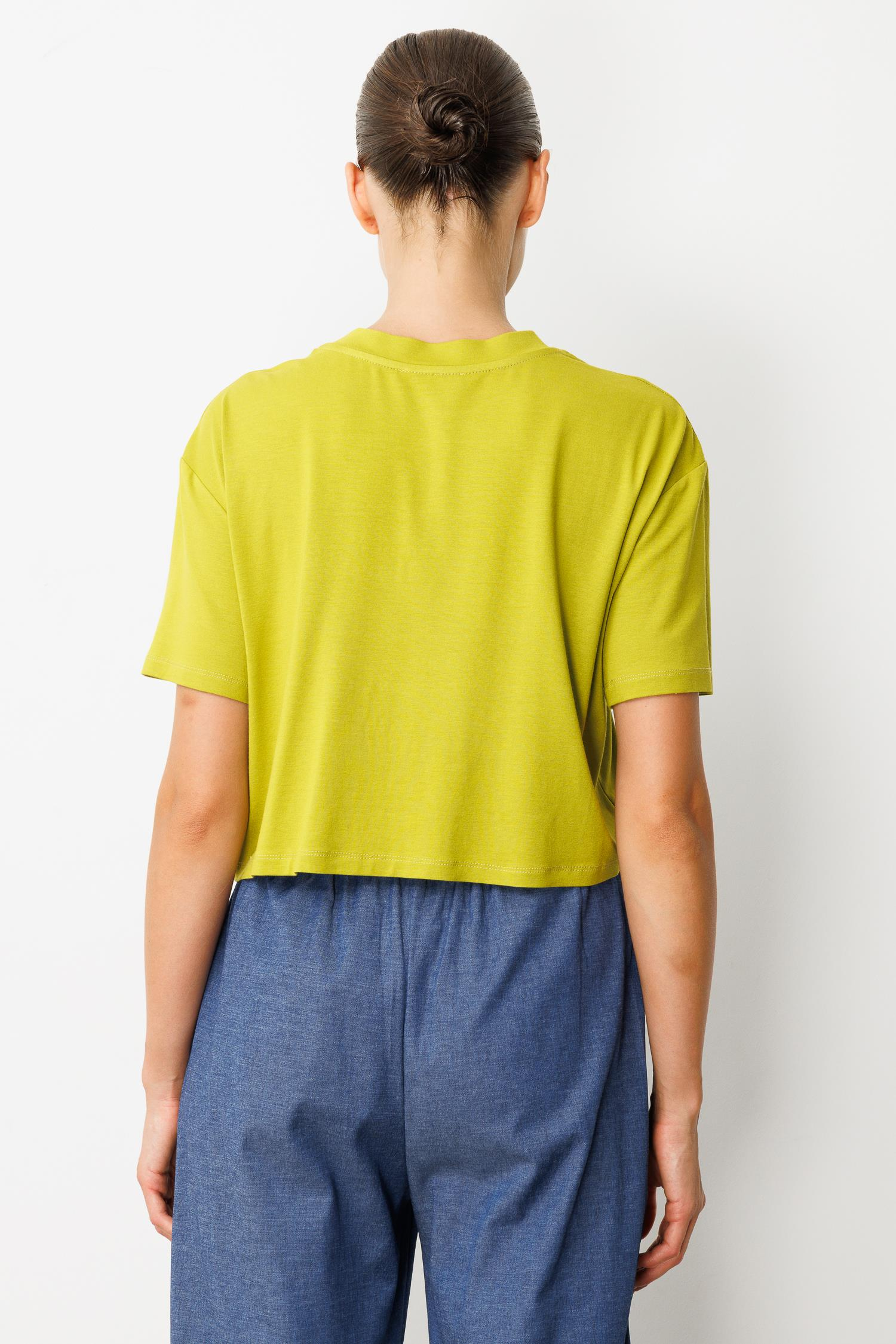 Büzgü Detay Cepli Bluz-Y.YEŞİLİ