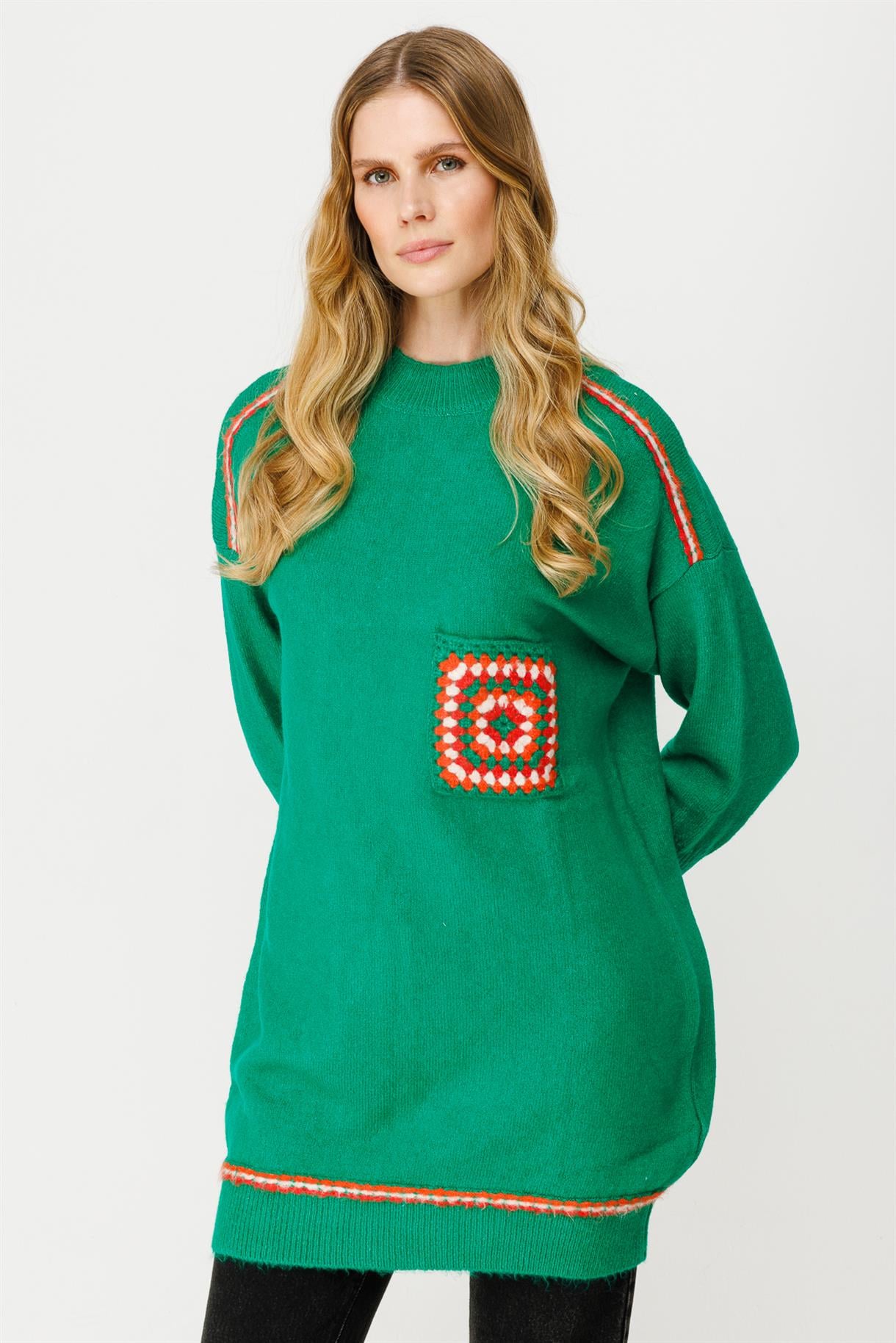 Cebi Motifli Triko Tunik - BENETTON