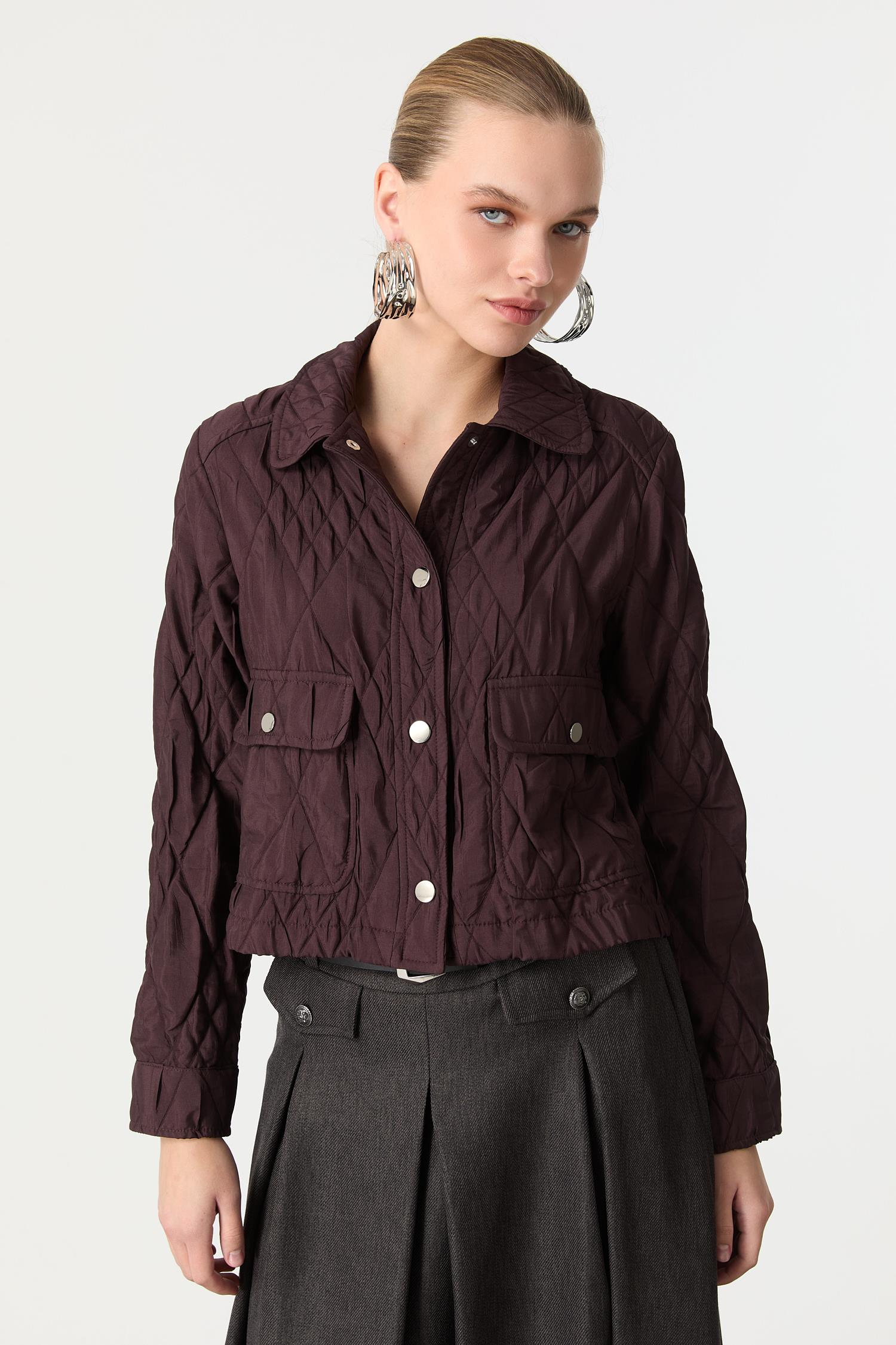 Cep Detay Kapitone Mont-MÜRDÜM