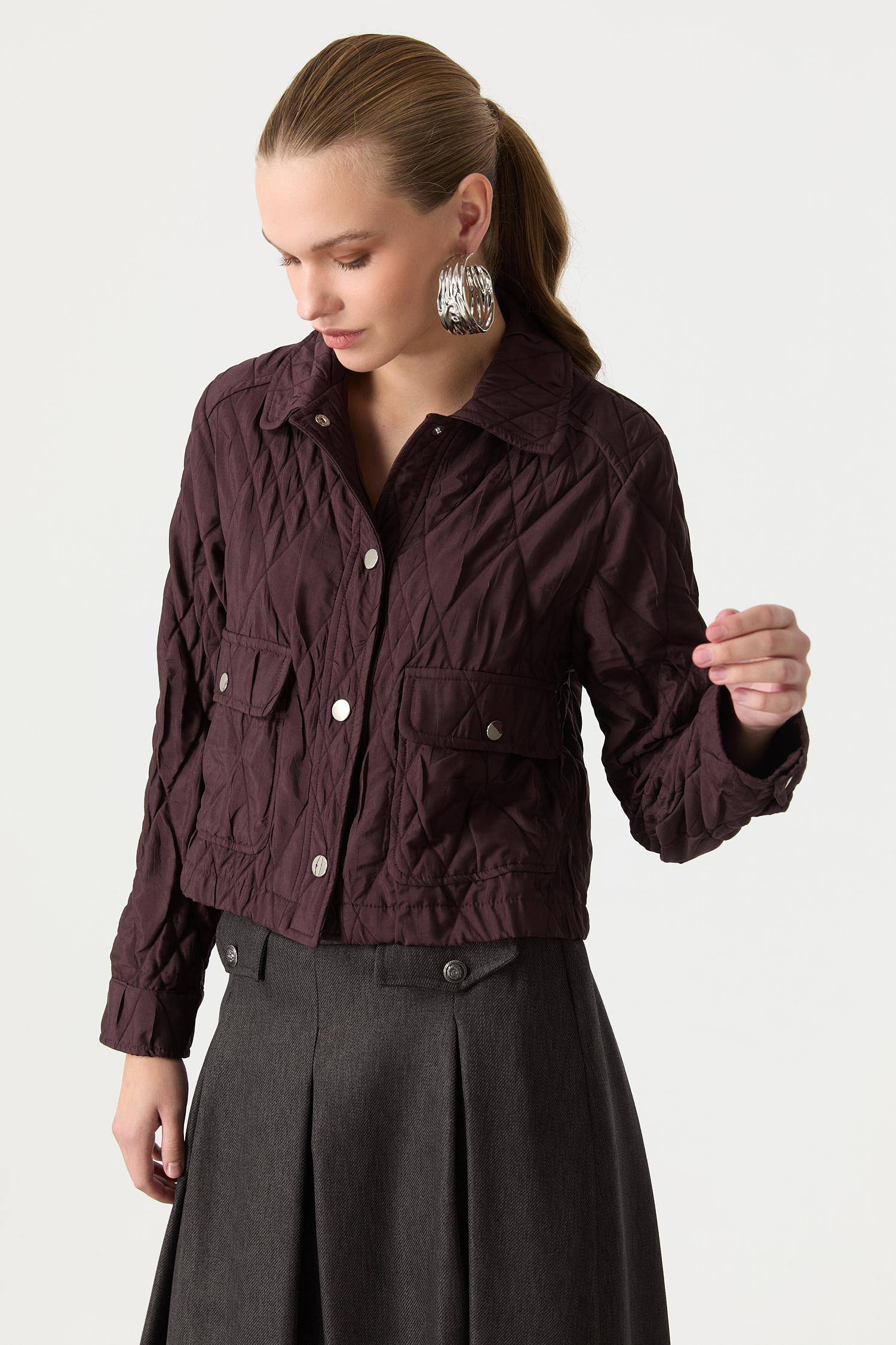 Cep Detay Kapitone Mont-MÜRDÜM