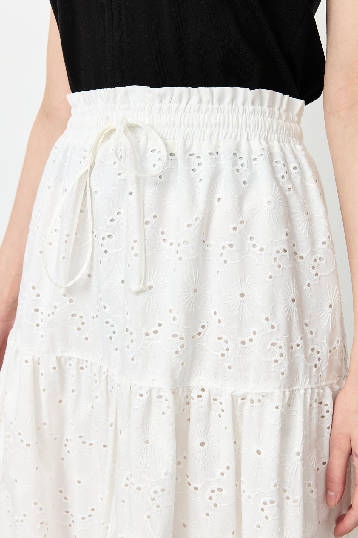 Fistolu Uzun Etek-KEMIK