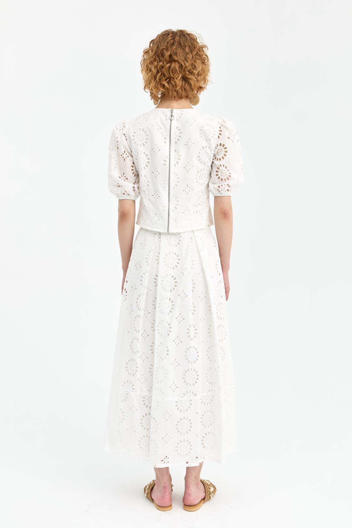 Fistolu ve Fermuar Detaylı Gömlek - KEMIK