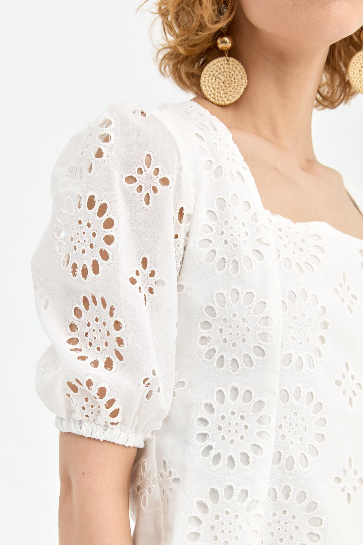 Fistolu ve Fermuar Detaylı Gömlek - KEMIK