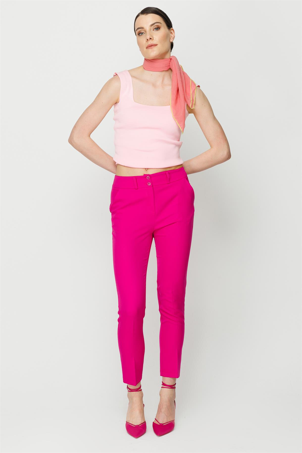Klasik Fit Kesim Pantolon - FUJYA