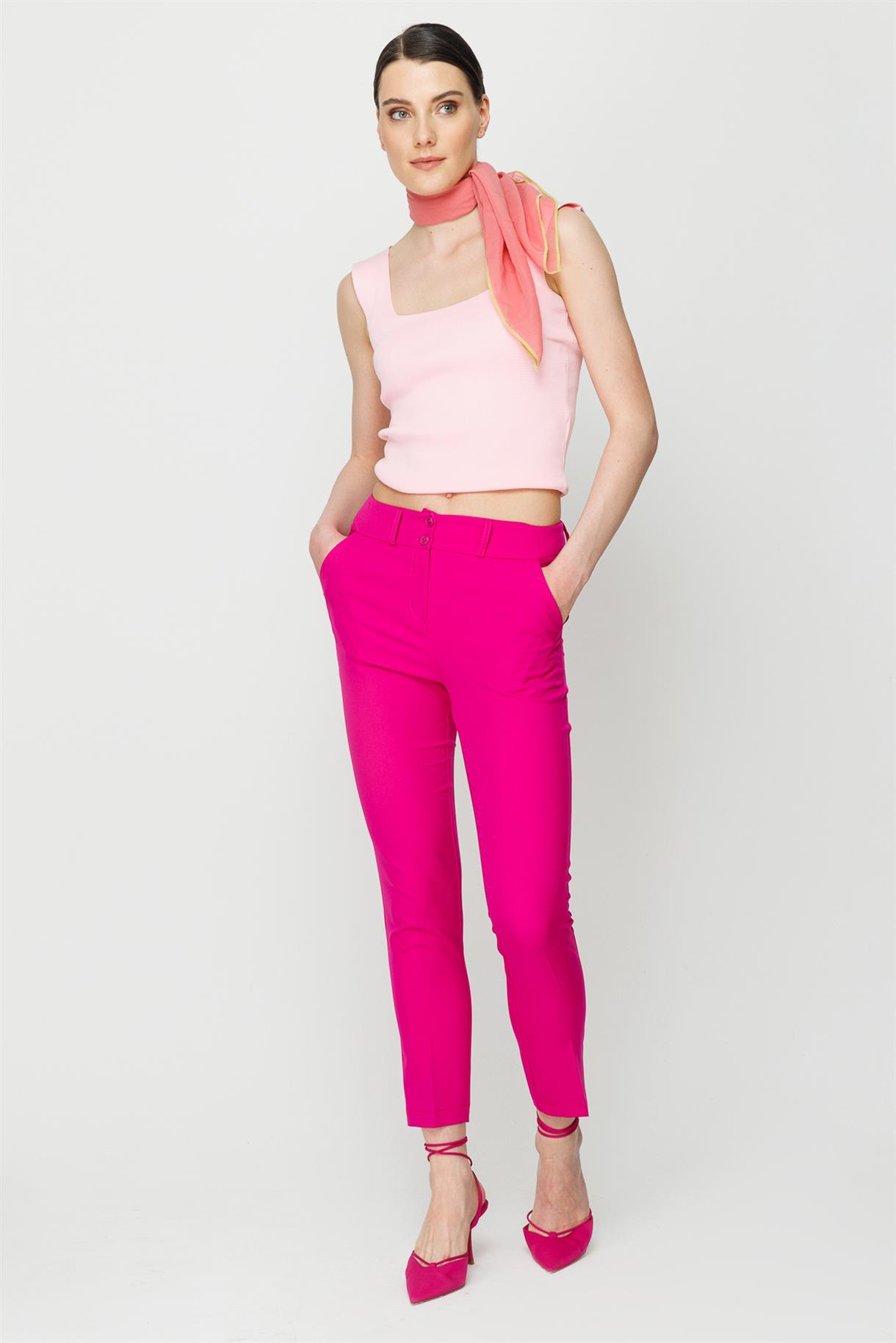 Klasik Fit Kesim Pantolon - FUJYA