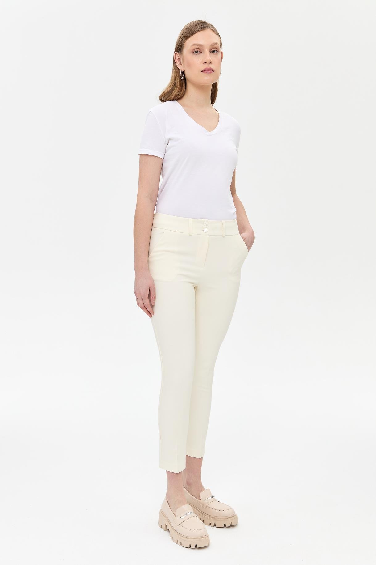 Klasik Fit Kesim Pantolon - KEMIK