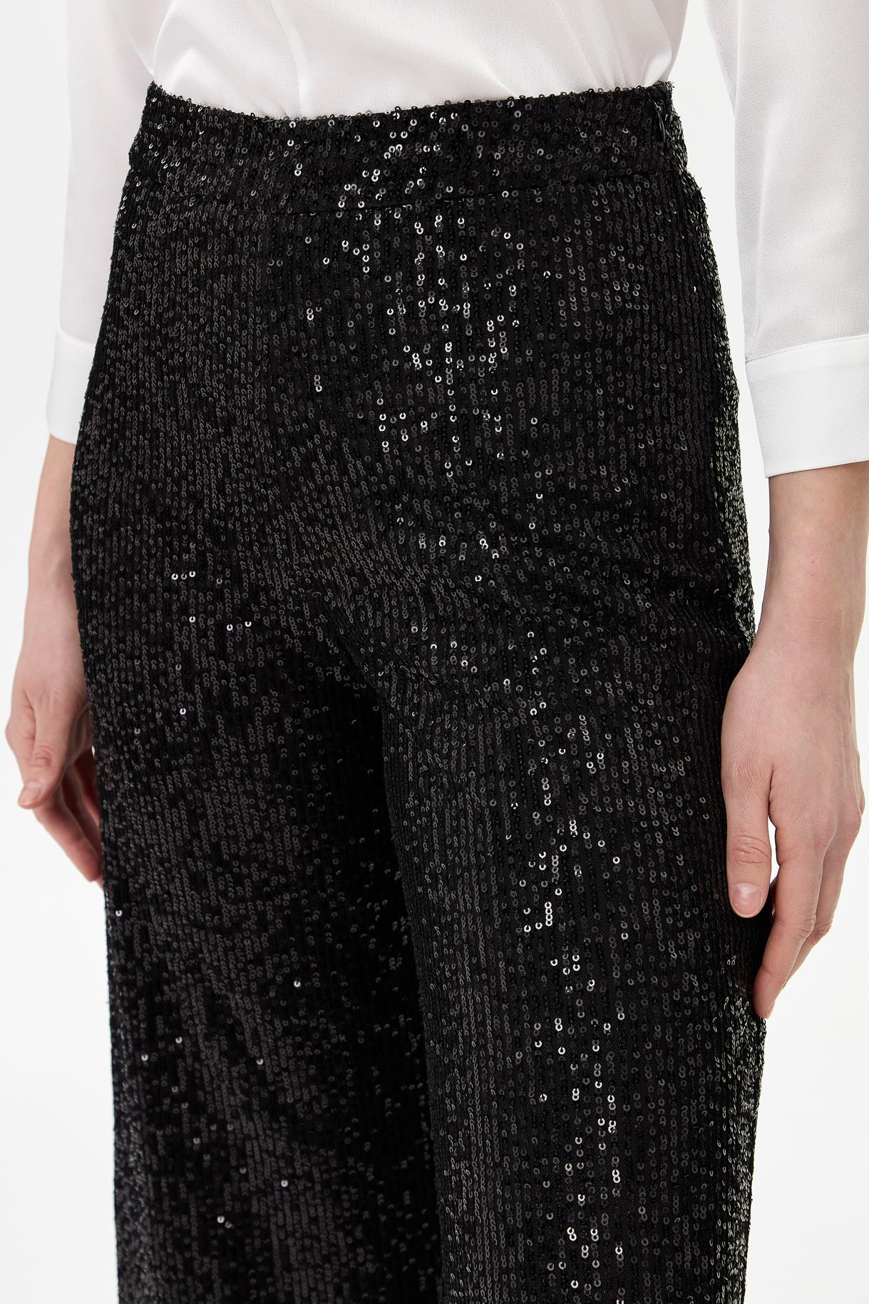 Pul Payet Pantolon - SİYAH