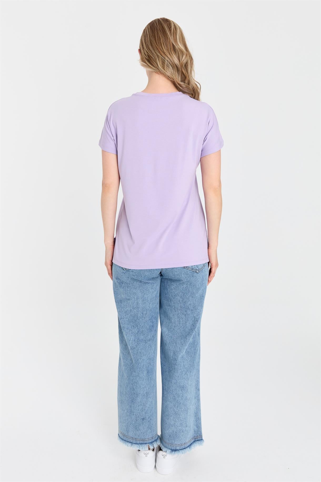 S8-429 İLAYDA BAYAN BLUZ - LILA