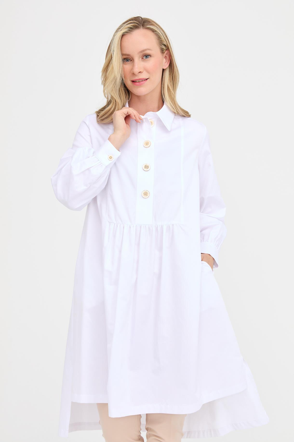 S8-640 COTON BAYAN TUNİK - KEMIK