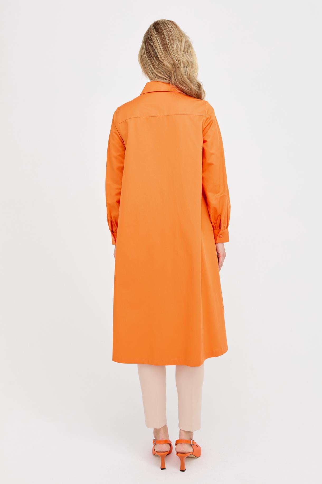S8-640 COTON BAYAN TUNİK - ORANJE