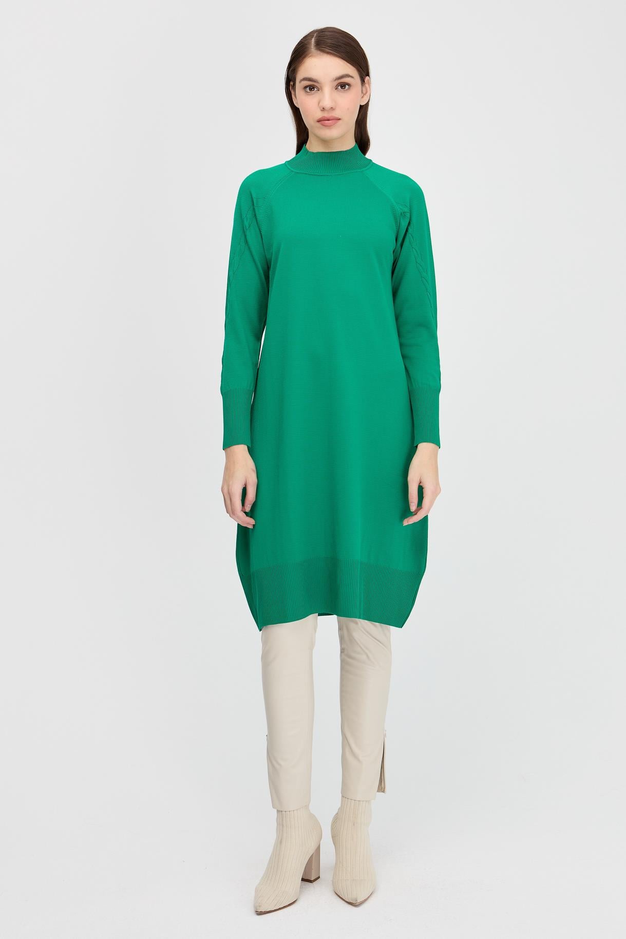 Yarım Balıkçı Basic Triko Tunik - BENETTON