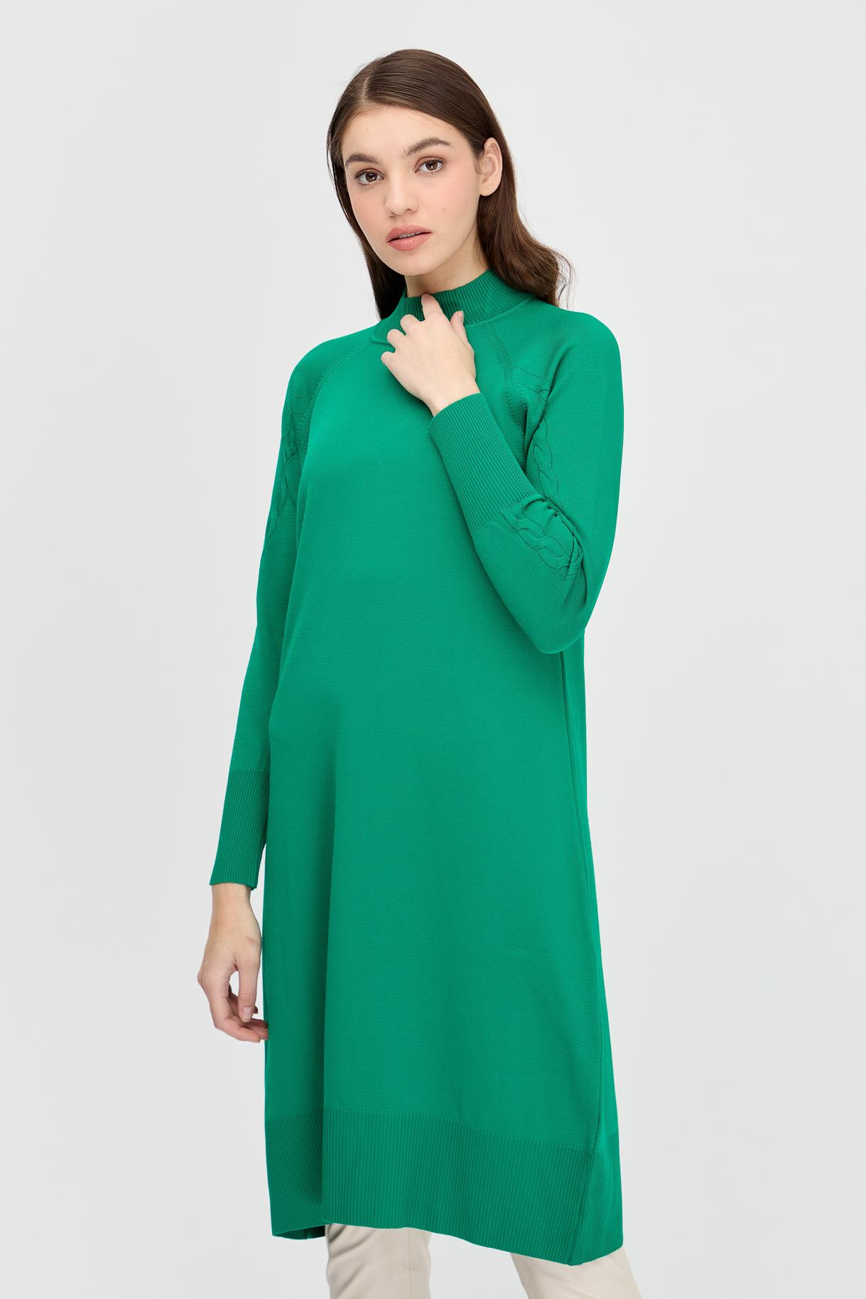Yarım Balıkçı Basic Triko Tunik - BENETTON