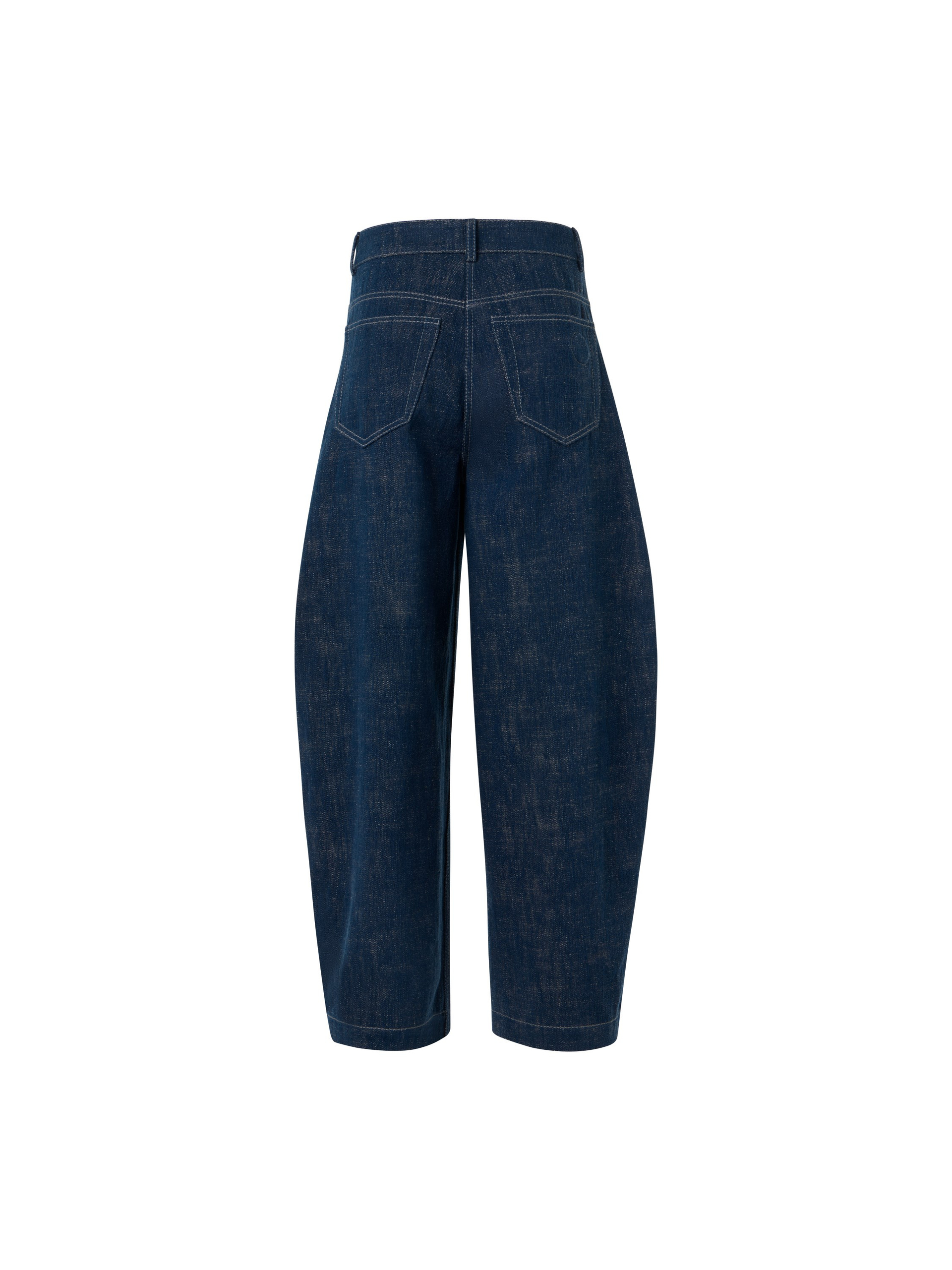 Akris Punto Yüksek Bel Barrel Denim Pantolon
