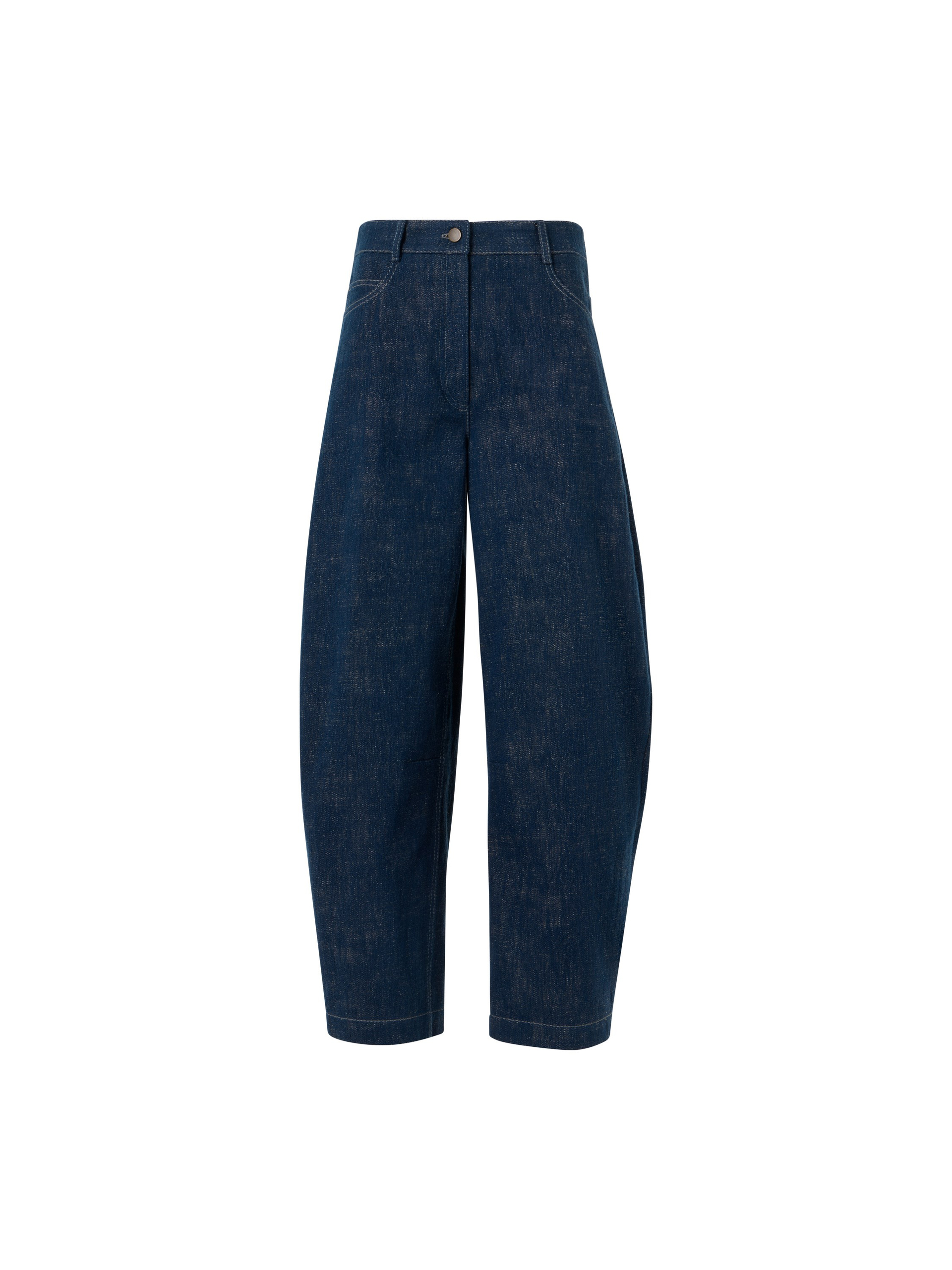 Akris Punto Yüksek Bel Barrel Denim Pantolon