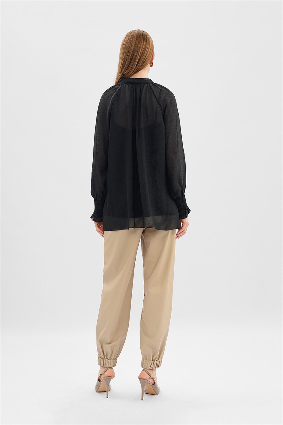 Escada  Atletli Reglan Kol İpek Bluz